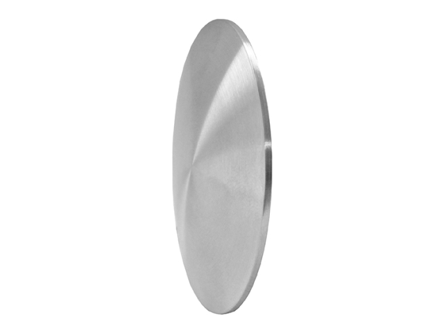 End cup AISI304, D33,7/h6mm/t2mm